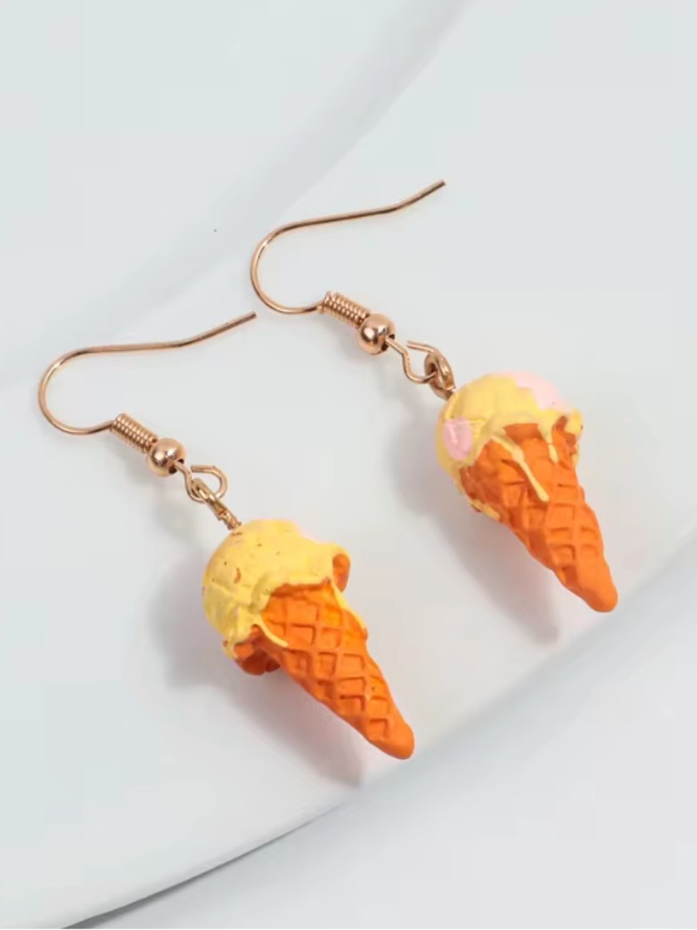 Ice Cream Earrings Dessert Jewelry Cute Summer Style